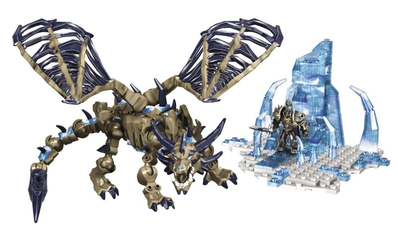 World of WarCraft: Sindragosa y el rey exánime ( Mega Bloks 91008 ) imagen b