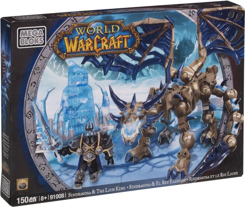 World of WarCraft: Sindragosa y el rey exánime ( Mega Bloks 91008 ) imagen e