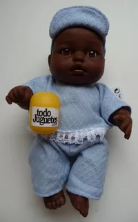 Niño negrito conjunto azul