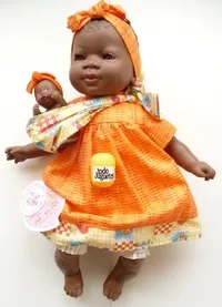 Maha negrita con bebe modelo C
