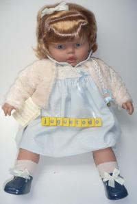 Leonor vestido azul