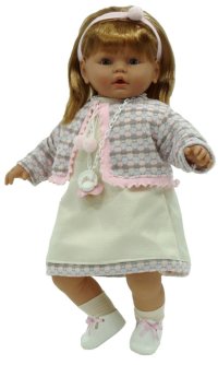 Leonor vestido blanco en caja