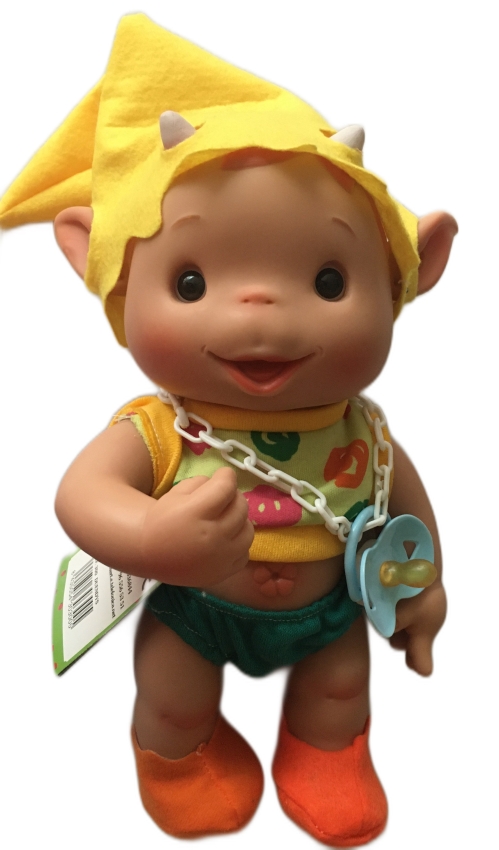 Duendy Selkie niño ojos oscuros