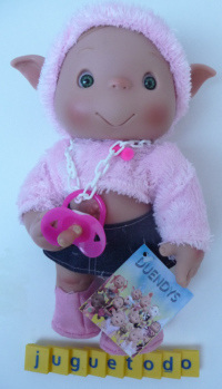 Duendy Niebla niña invierno rosa