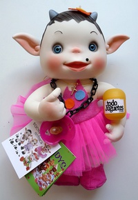 Duendy Gothic Sirve niña tutu