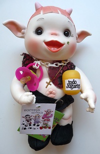 Duendy Gothic Persi niño piercing