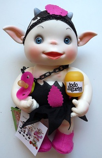 Duendy Gothic Sirve niña diadema de encaje