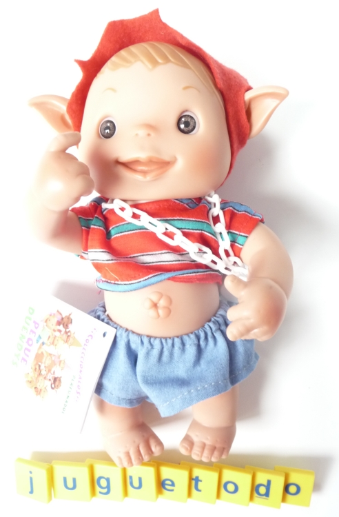 Peque Duendys Sirve niño  gorro rojo
