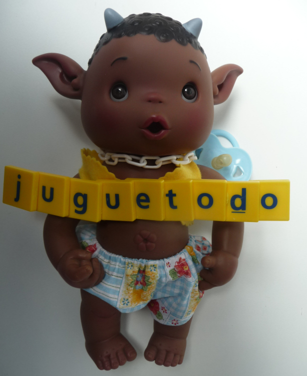 Peque Duendys Gofry niño negrito pantalon floreado