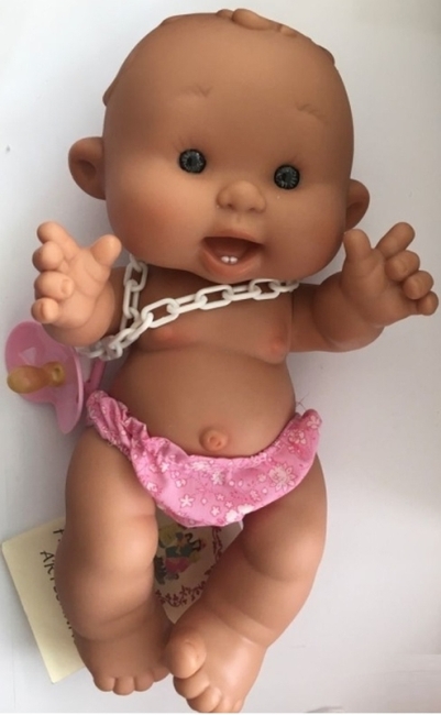Pepote niña pañal rosa