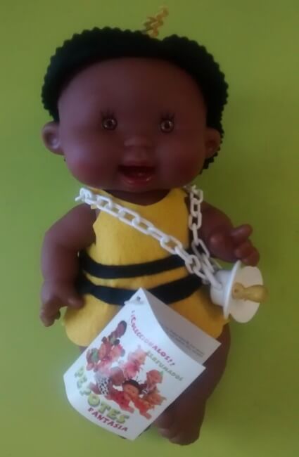 Pepote niño negrito abeja