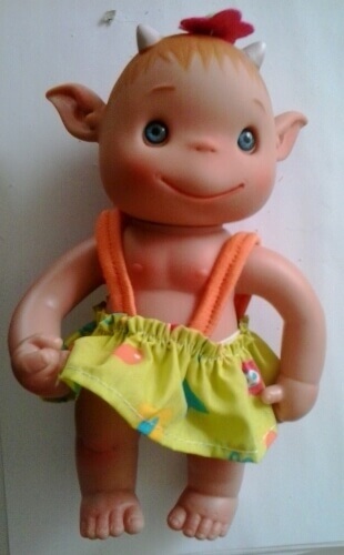 Peque Duendys Vestido verano y braguitas