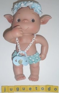 Duendy Niebla niña baño