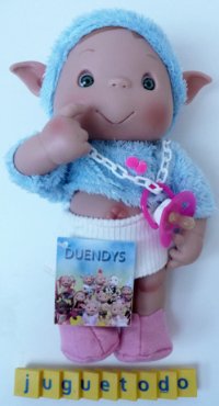 Duendy Niebla niña invierno azul
