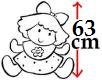 Munecas 63cm
