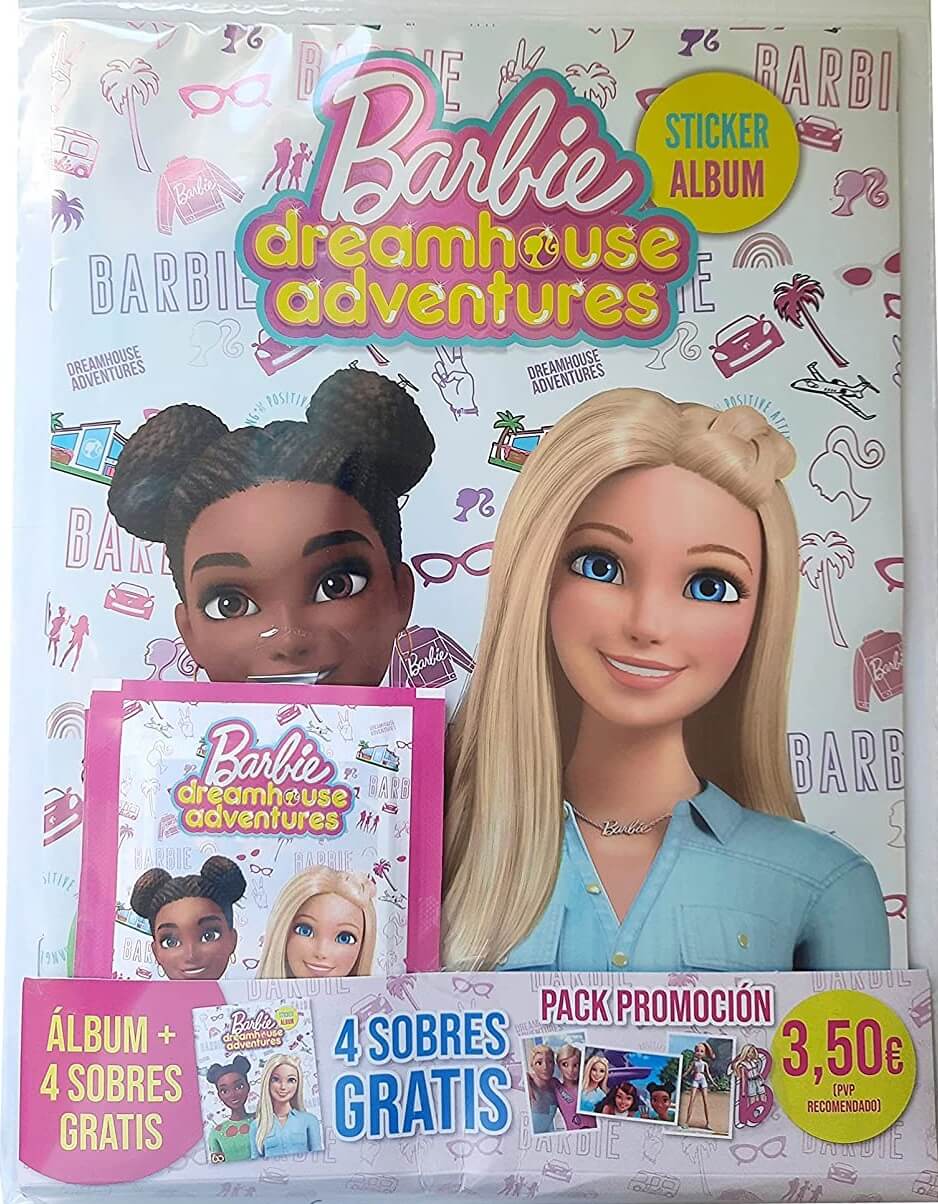 Album Barbie y 4 sobres ( Panini 4283speggss ) imagen c