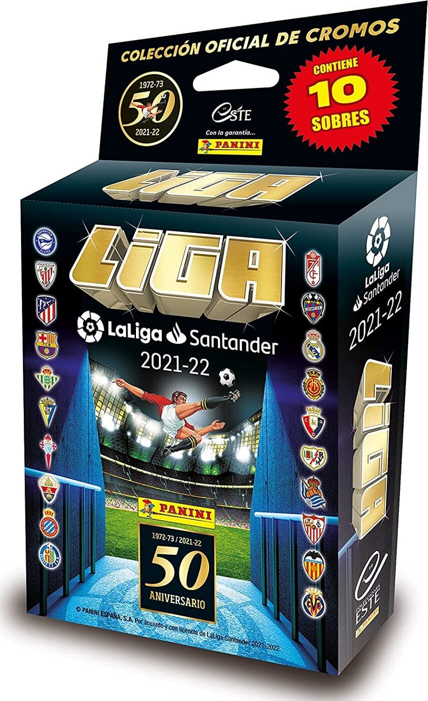 Ecoblister 10 sobres Liga Este 2021-2022
