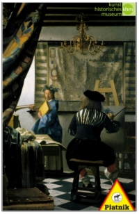 1000 El estudio del artista, Vermeer