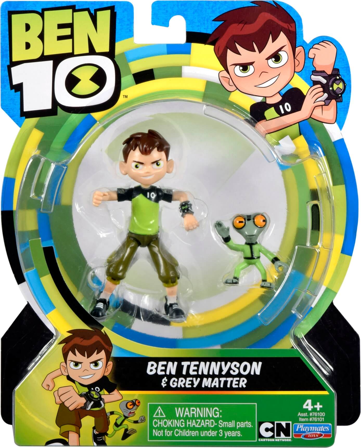 Ben Tennyson y Grey Matter ( Playmates 76101 ) imagen c