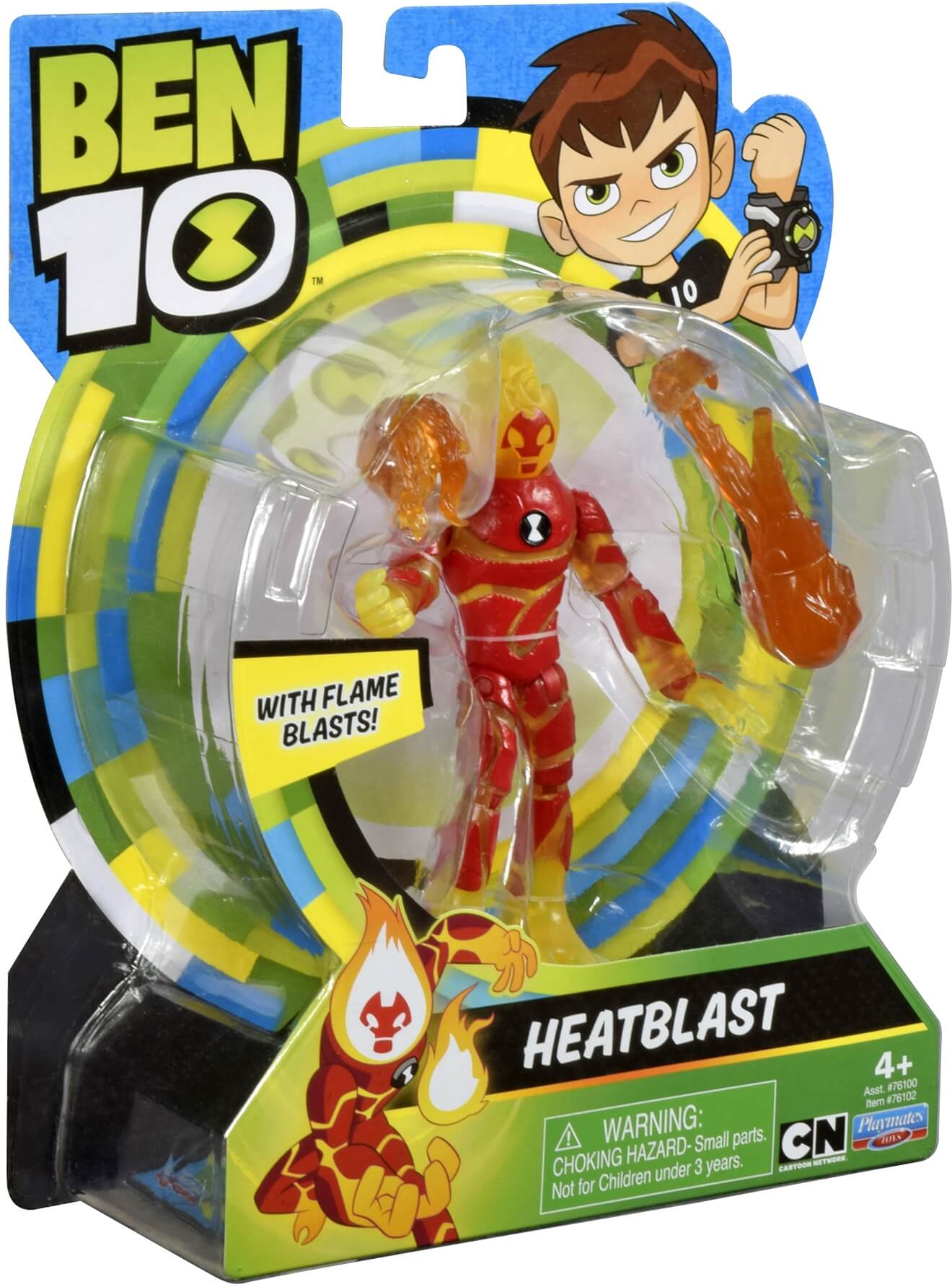 Heatblast ( Playmates 76102 ) imagen c
