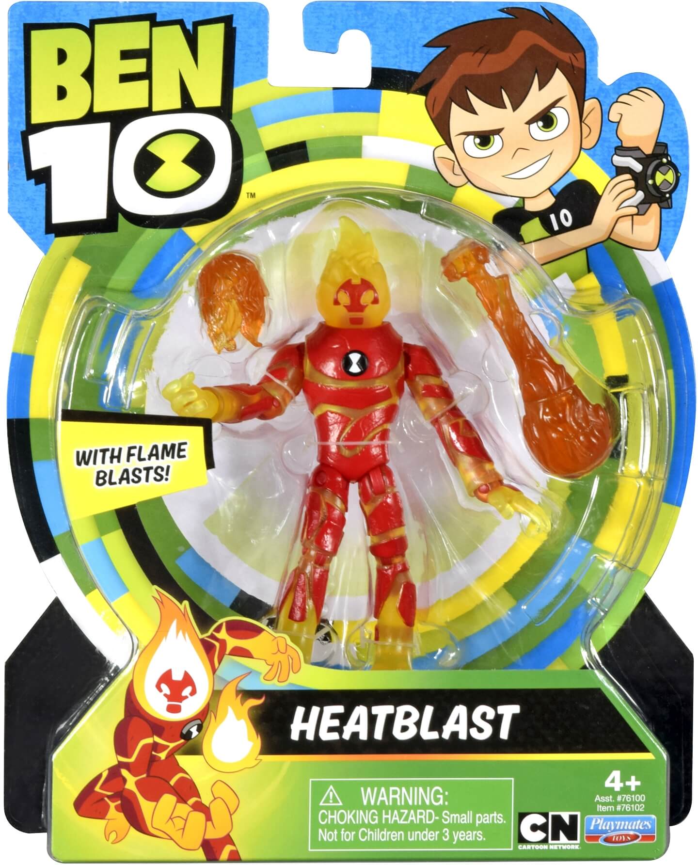 Heatblast ( Playmates 76102 ) imagen e