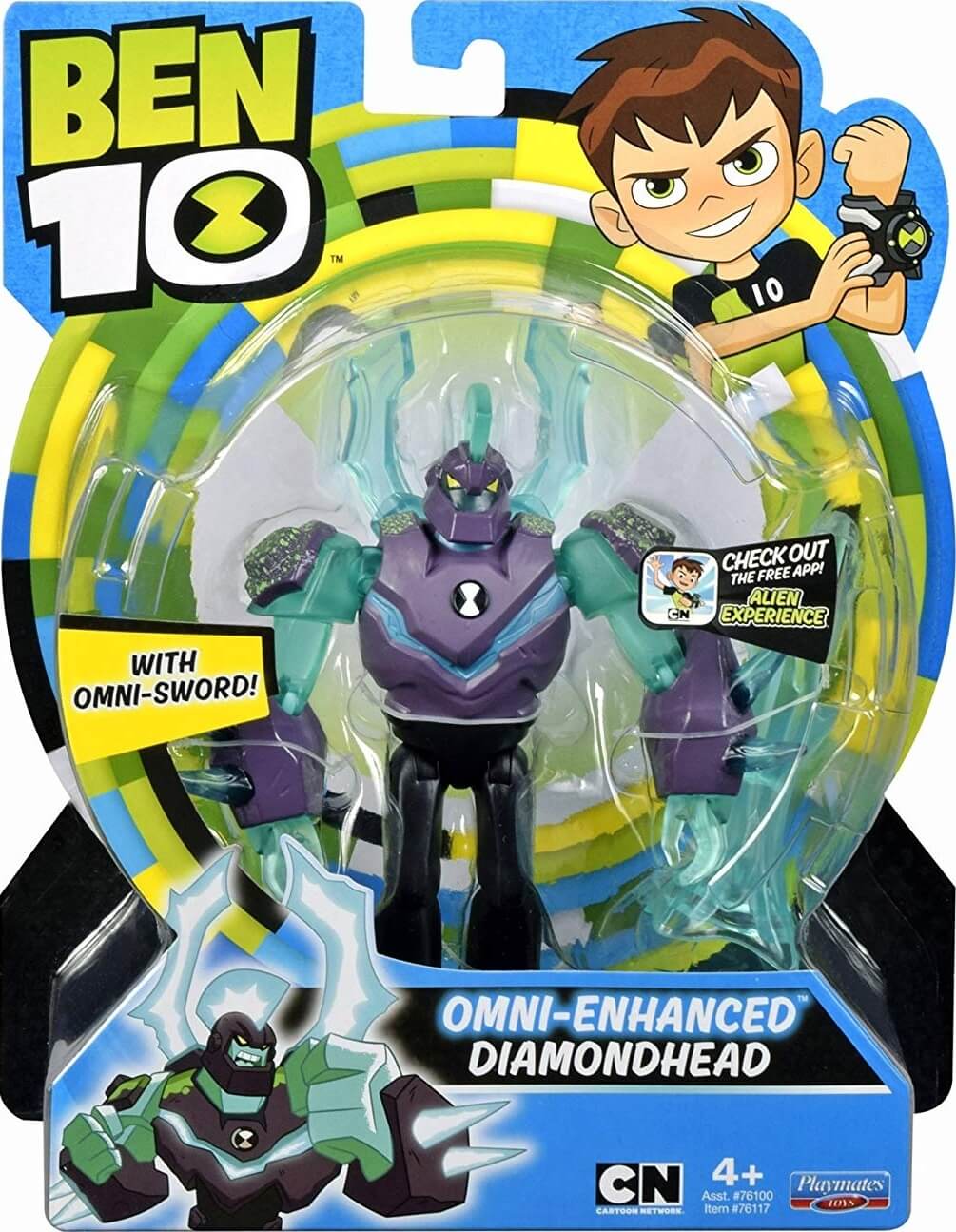 Omni-Enhanced Diamondhead ( Playmates 76117 ) imagen d