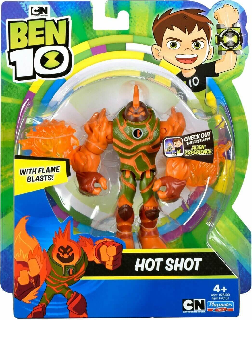 Ben 10 Hot Shot (Playmates 76137) | Juguetes Juguetodo