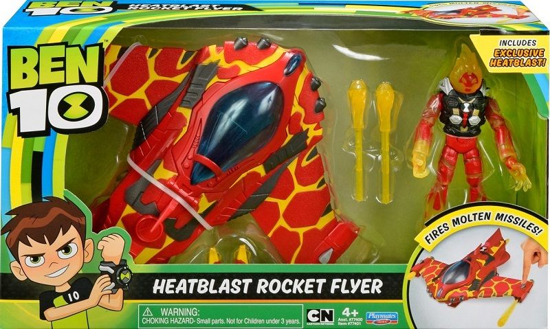 Heatblast Rocket Flyer ( Playmates 77401 ) imagen f