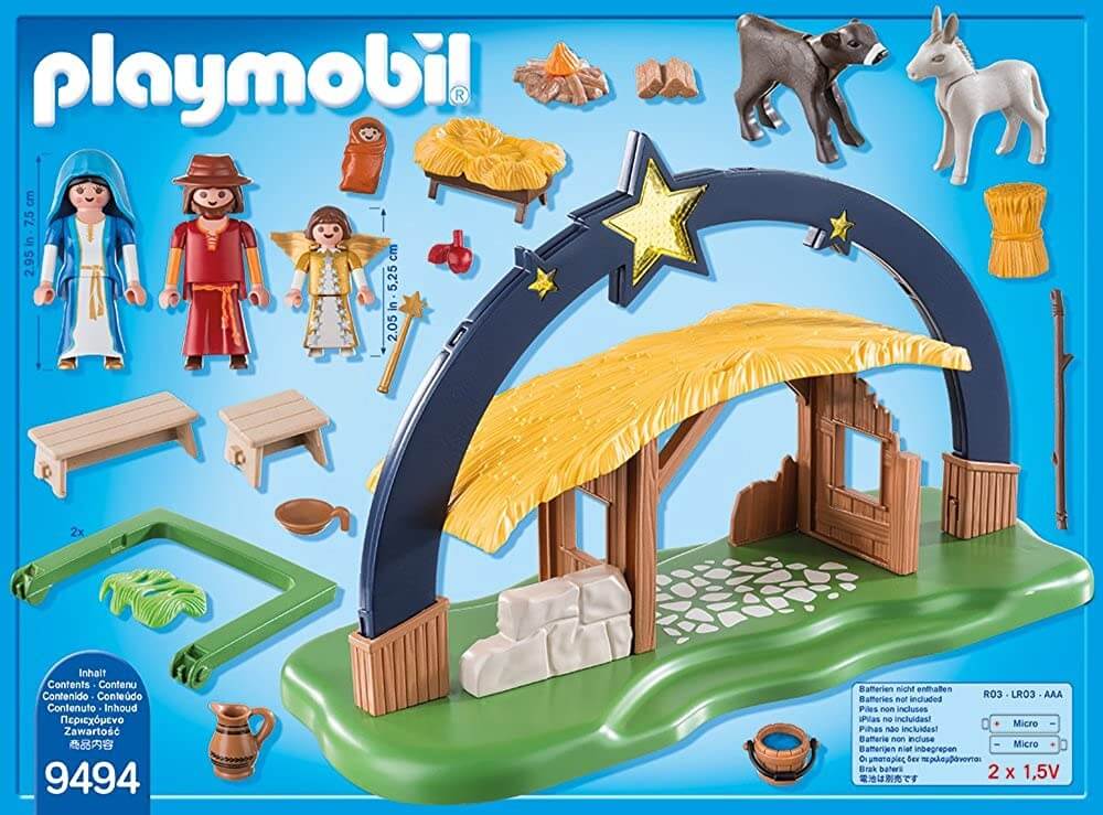 Belen con luz ( Playmobil 9494 ) imagen b