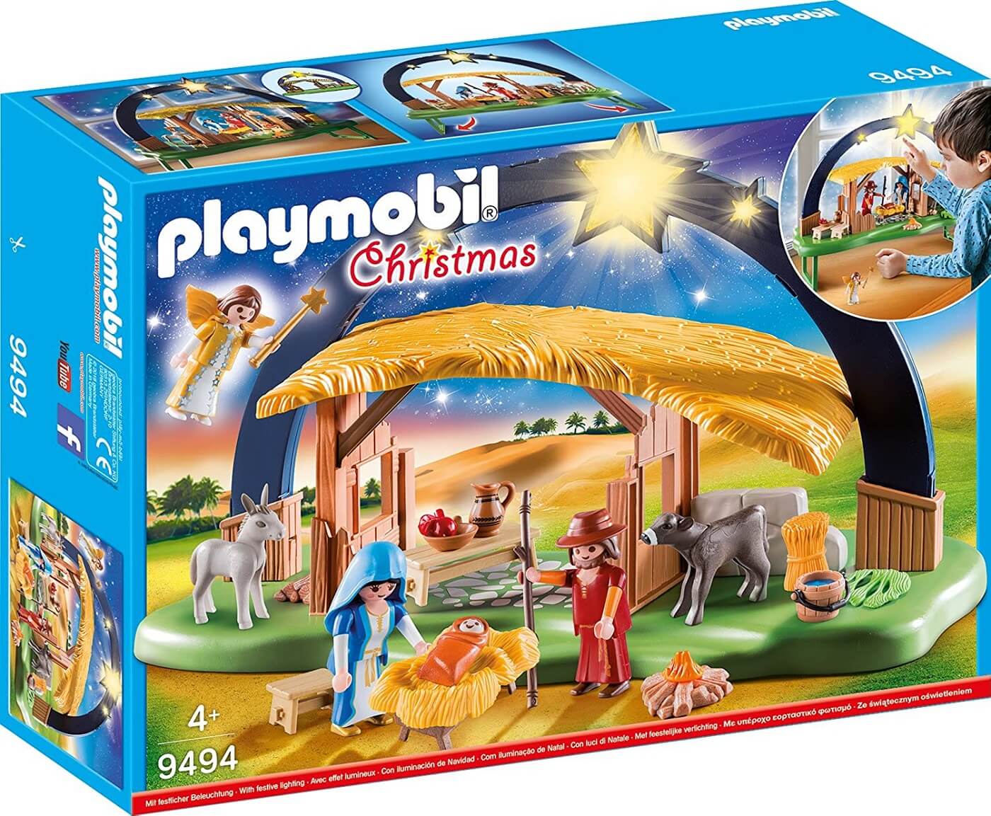 Belen con luz ( Playmobil 9494 ) imagen c