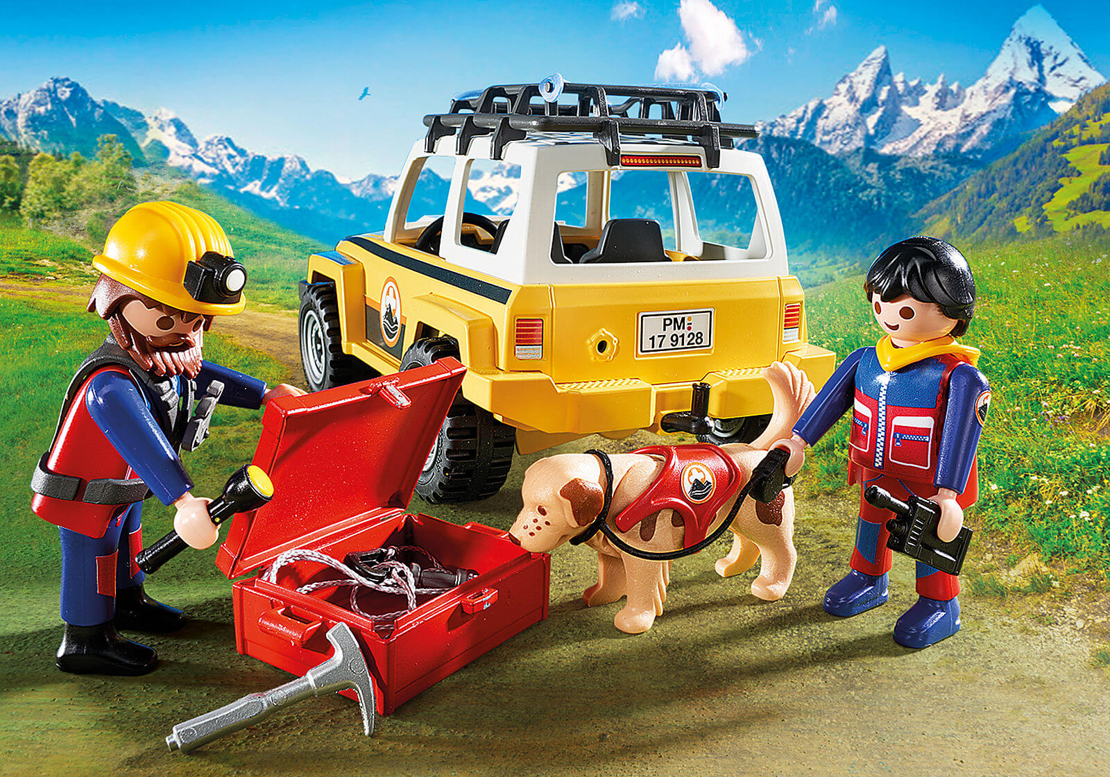 Vehiculo de Rescate de Montaña ( Playmobil 9128 ) imagen a