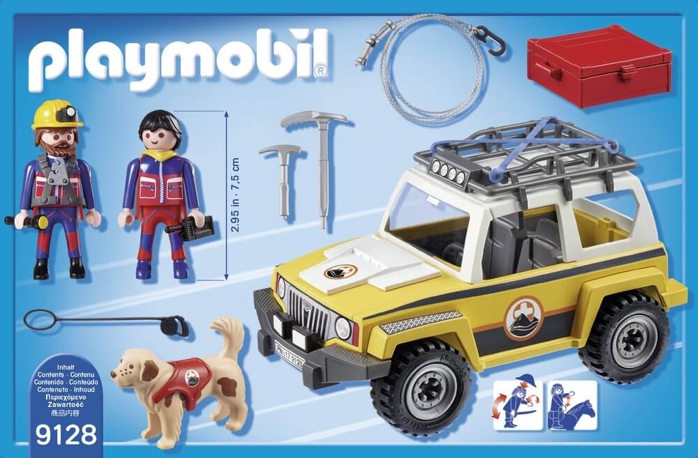 Vehiculo de Rescate de Montaña ( Playmobil 9128 ) imagen d