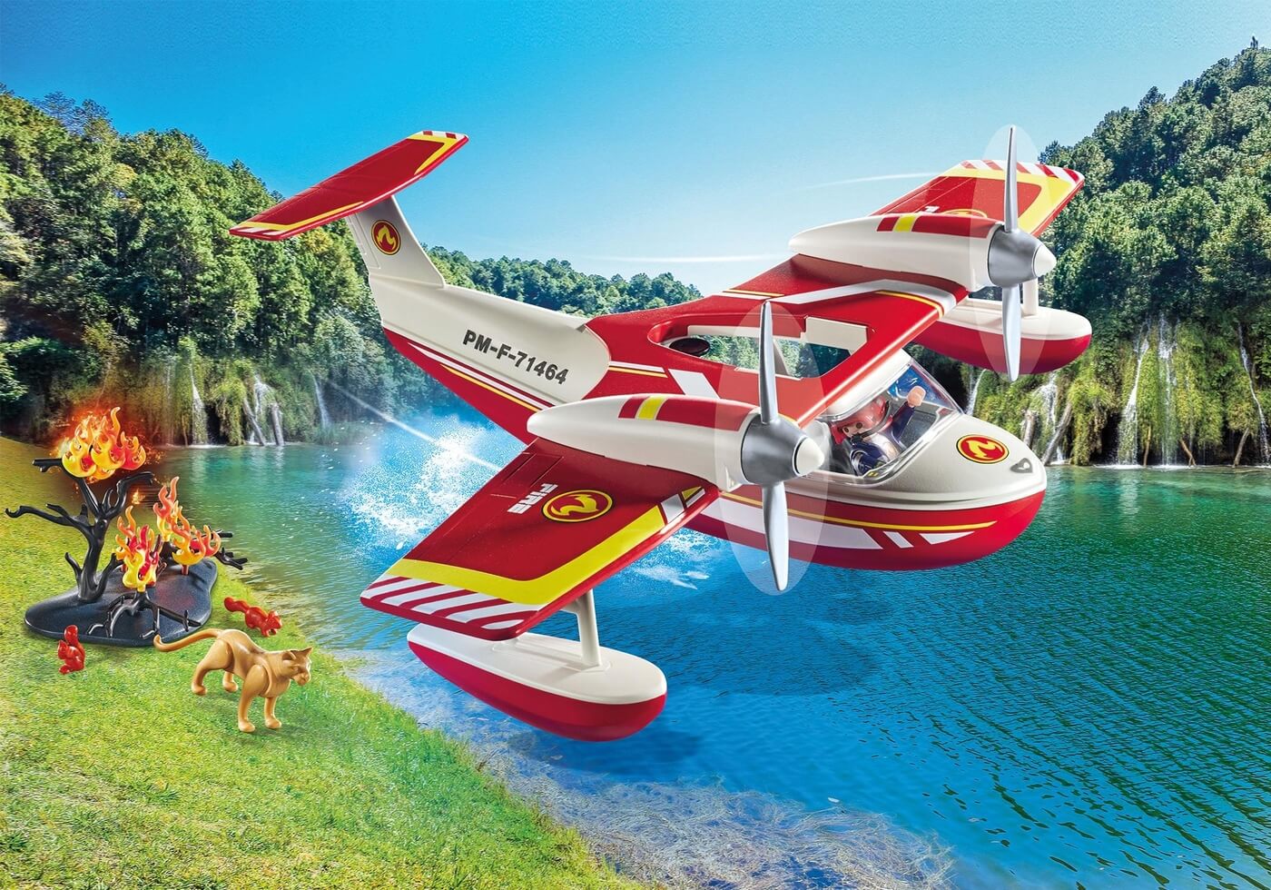 Hidroavion Action Heroes ( Playmobil 71463 ) imagen a