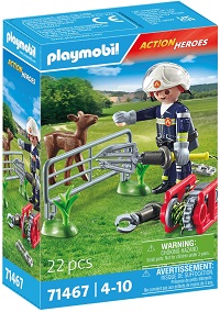 Playmobil Moto en el Lugar del Accidente (Playmobil 71466