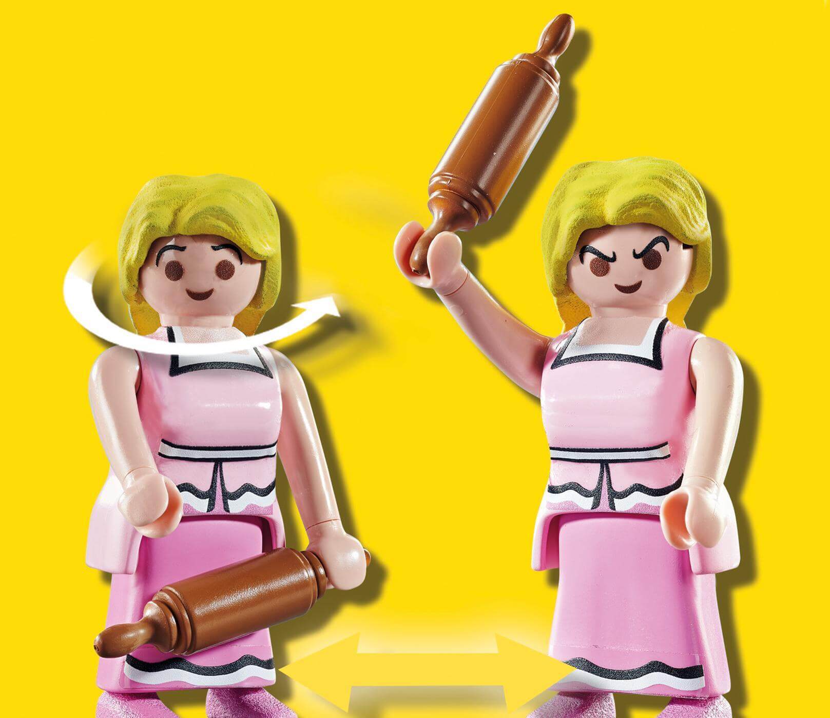 Cabaña de Abraracurcix Asterix ( Playmobil 70932 ) imagen c