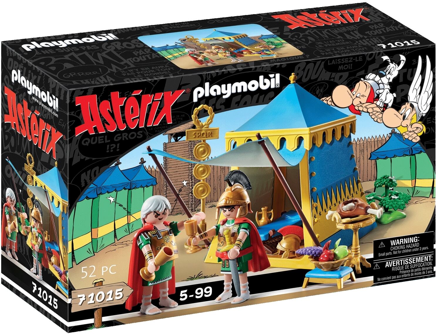 Tienda con generales Asterix ( Playmobil 71015 ) imagen e
