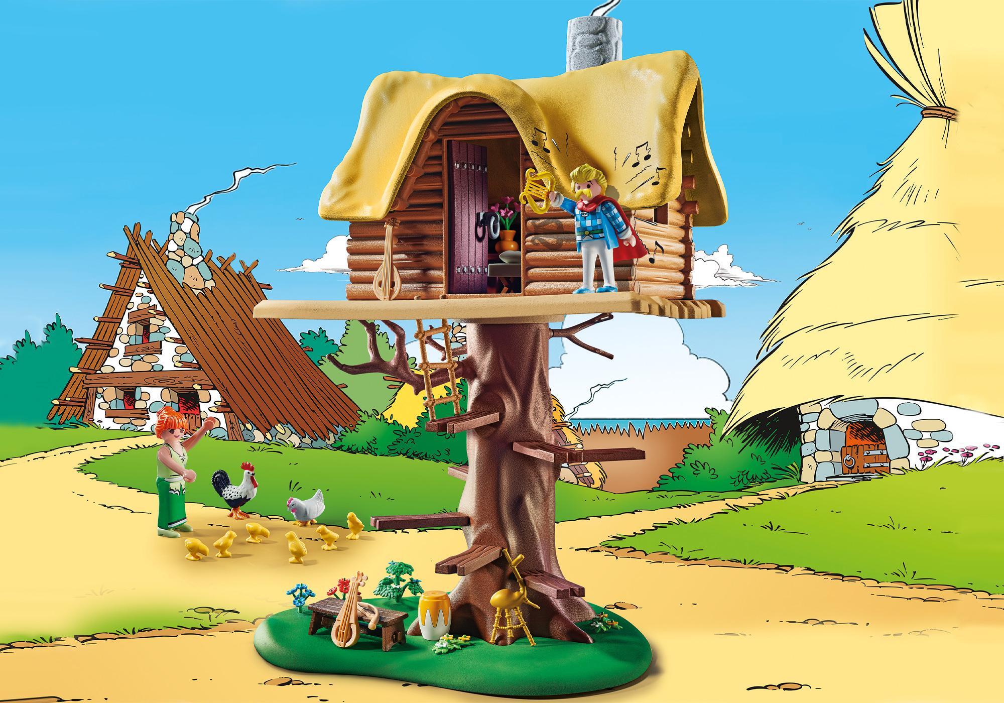 Asuranceturix con casa del arbol Asterix ( Playmobil 71016 ) imagen a