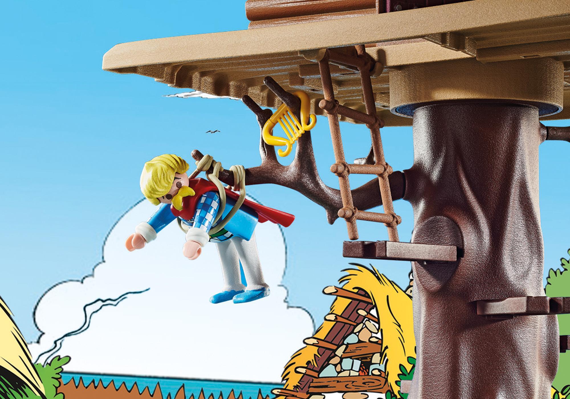 Asuranceturix con casa del arbol Asterix ( Playmobil 71016 ) imagen c