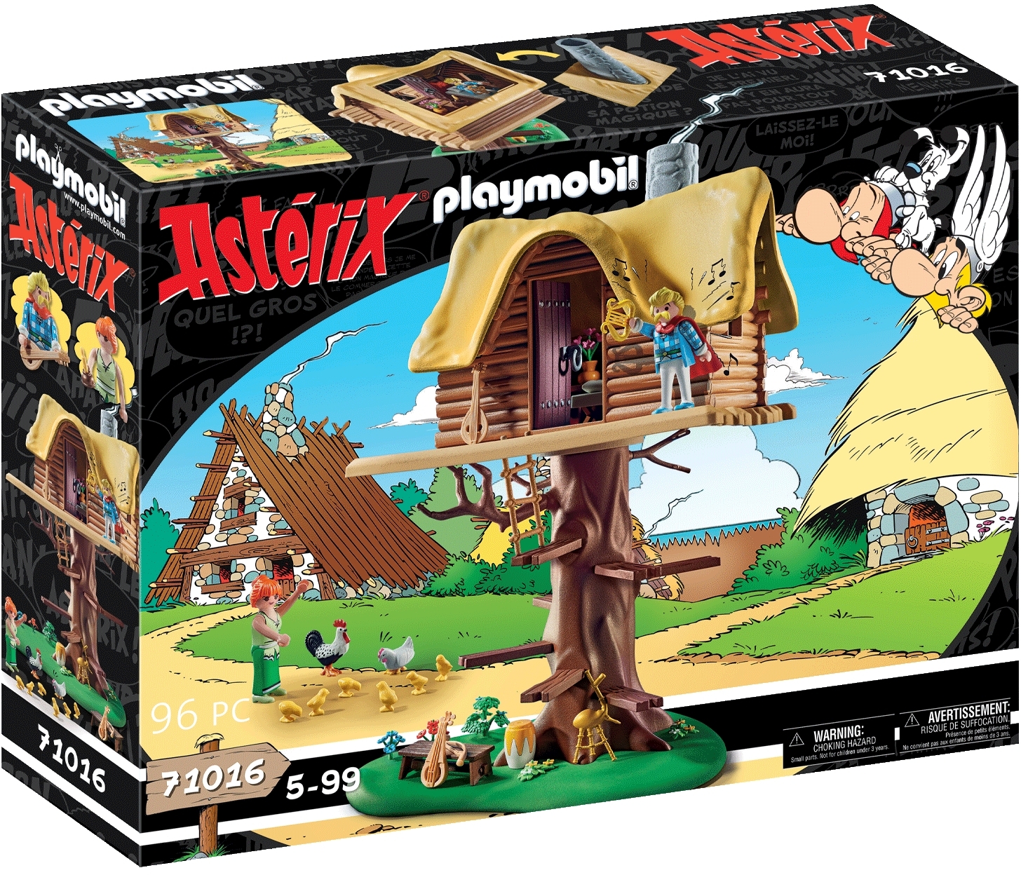 Asuranceturix con casa del arbol Asterix ( Playmobil 71016 ) imagen e