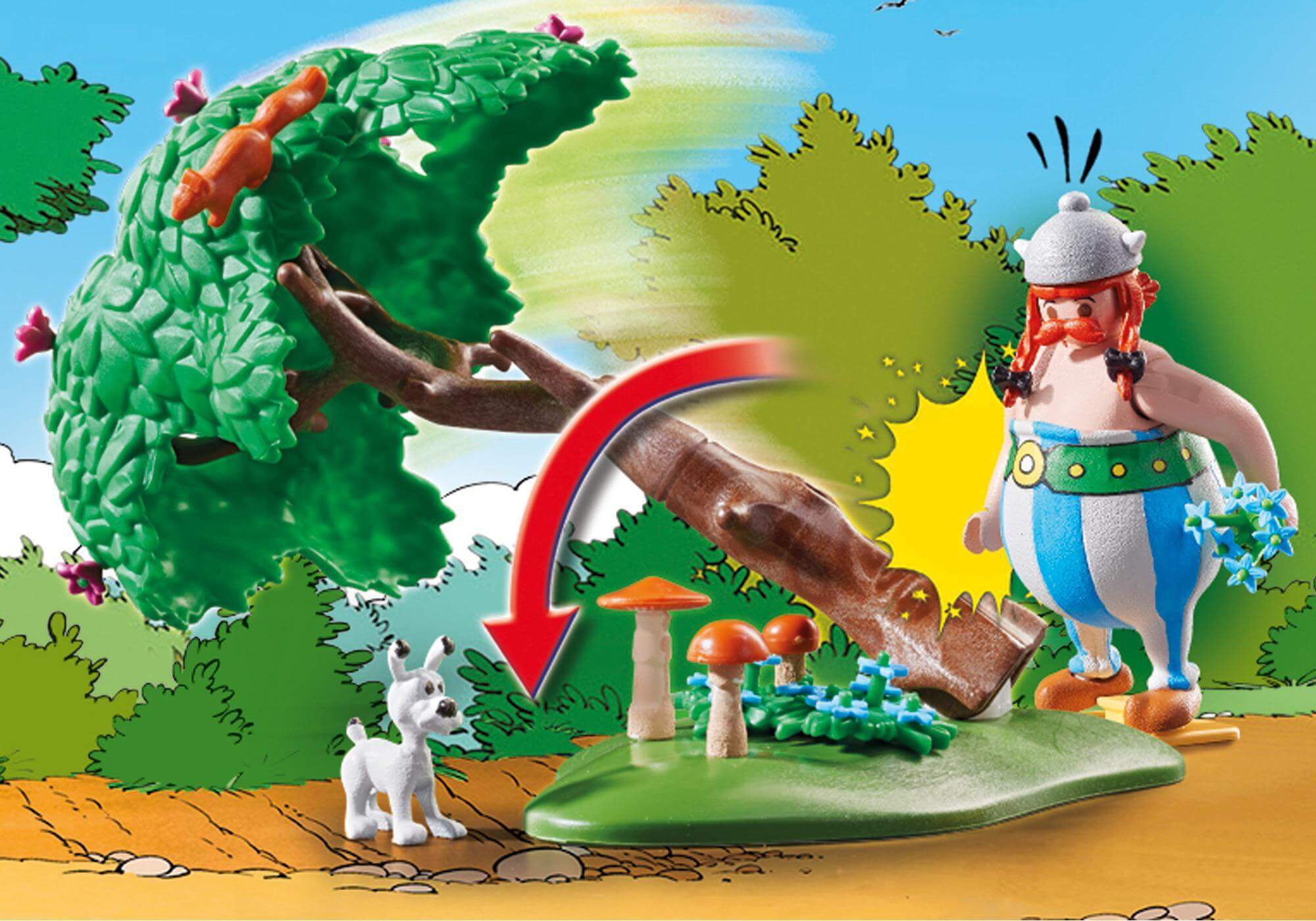 La caza del jabali Asterix ( Playmobil 71160 ) imagen b