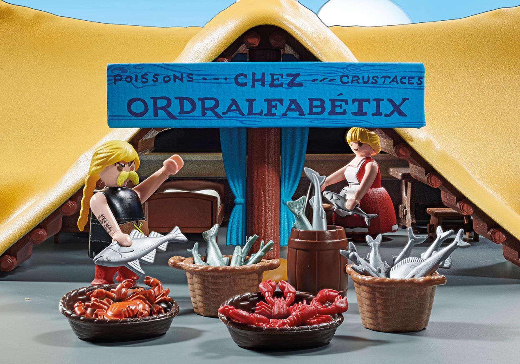 Cabaña de Ordenalfabetix ( Playmobil 71266 ) imagen b