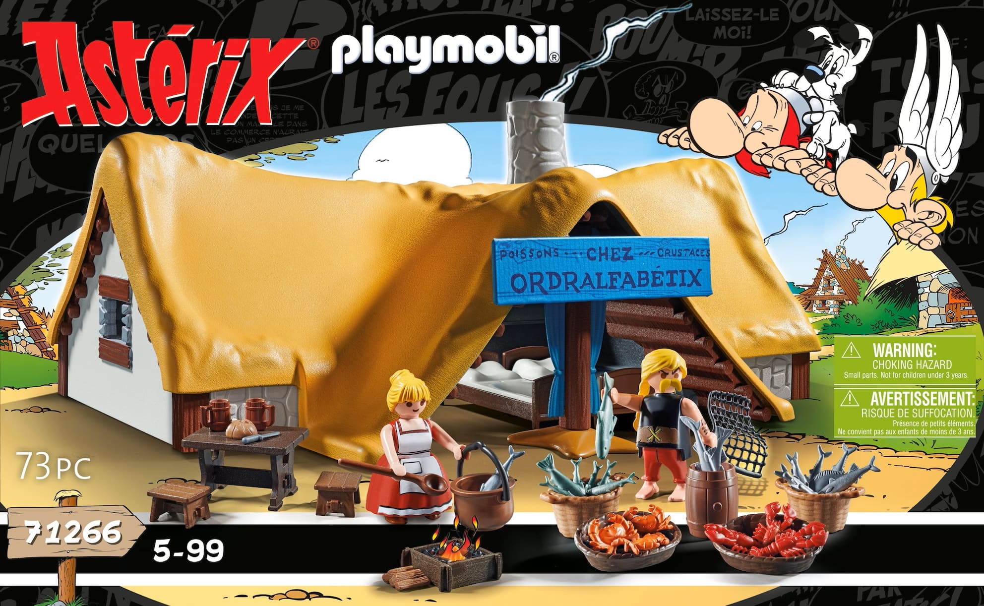 Cabaña de Ordenalfabetix ( Playmobil 71266 ) imagen c