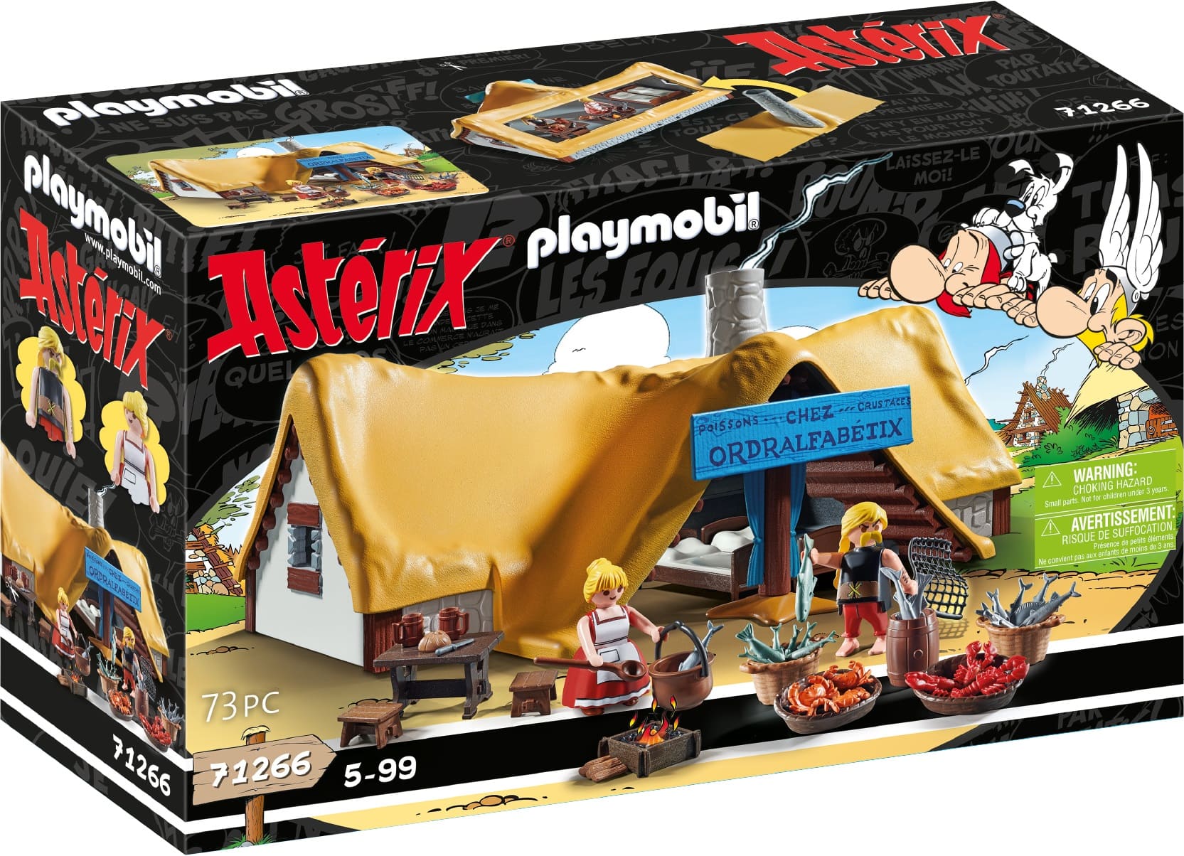 Cabaña de Ordenalfabetix ( Playmobil 71266 ) imagen f