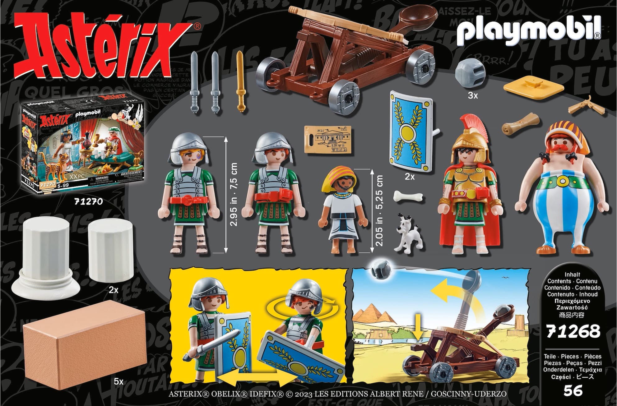 Playmobil Numerobis y la batalla del palacio (Playmobil 71268)