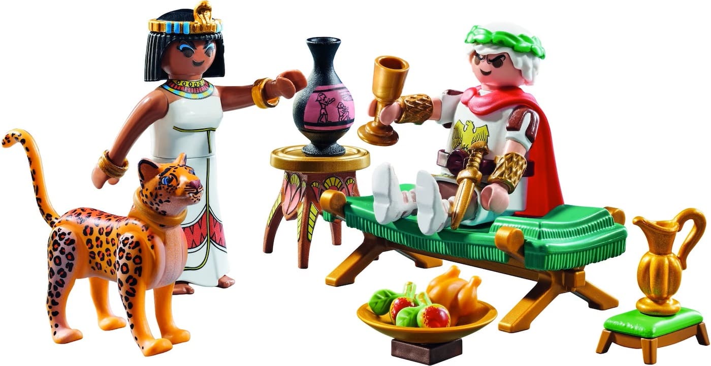 Cesar y Cleopatra ( Playmobil 71270 ) imagen b