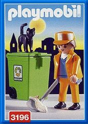 Trabajador de Mantenimiento ( Playmobil 3196 ) imagen a
