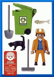 Trabajador de Mantenimiento ( Playmobil 3196 ) imagen b