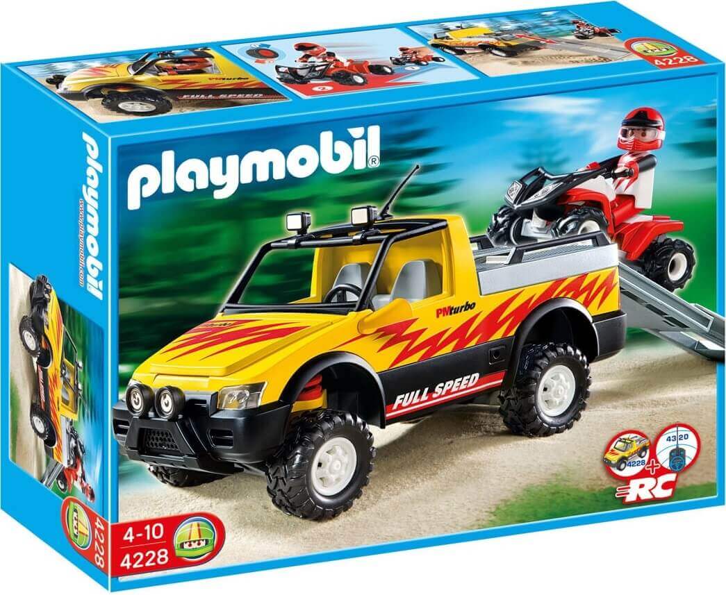 Pick-up con Quad de carreras ( Playmobil 4228 ) imagen f