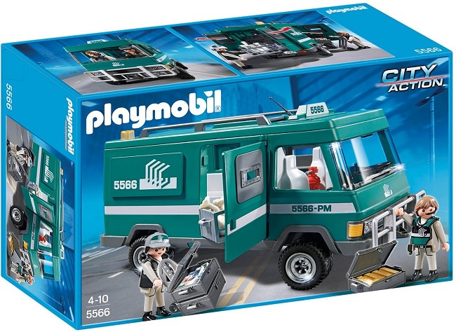 Furgón bilndado ( Playmobil 5566 ) imagen b
