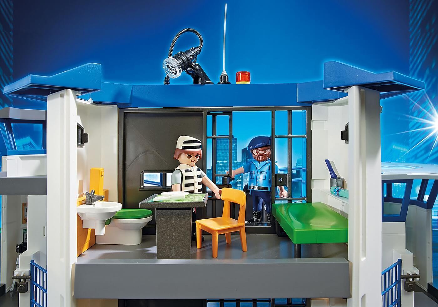 Playmobil comisaria de policia con prision outlet